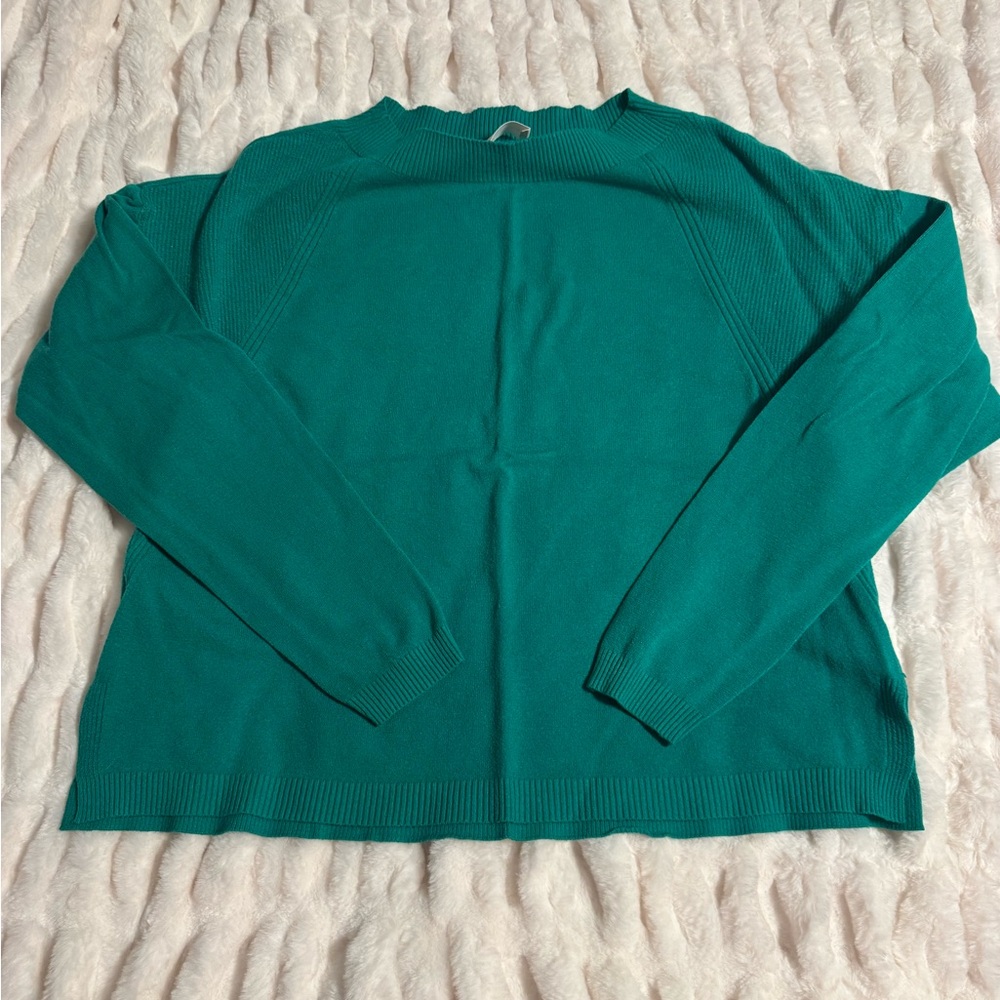 Crewneck Sweater -  Green